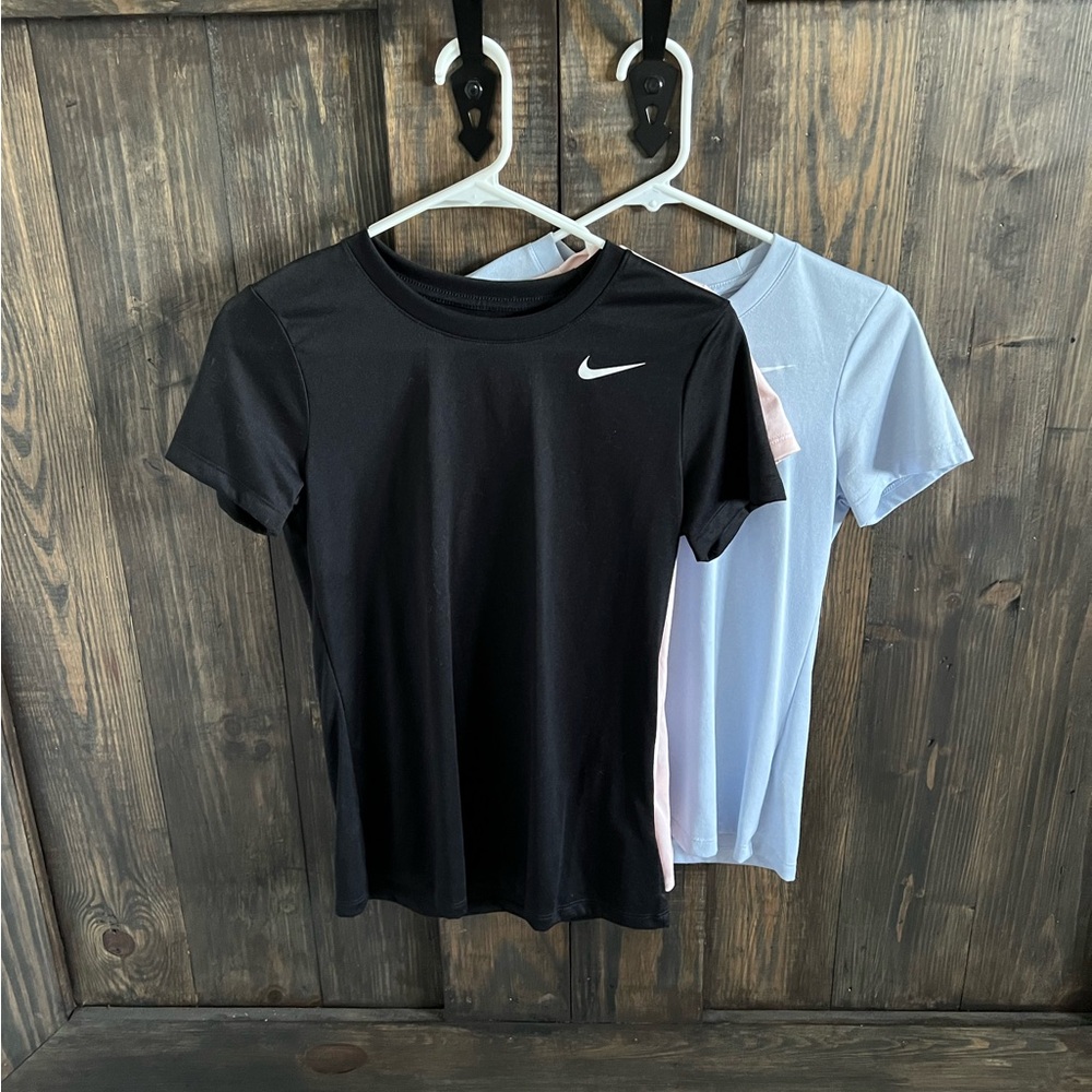 Nike Blue Athletic Tee - Picture 3 of 3